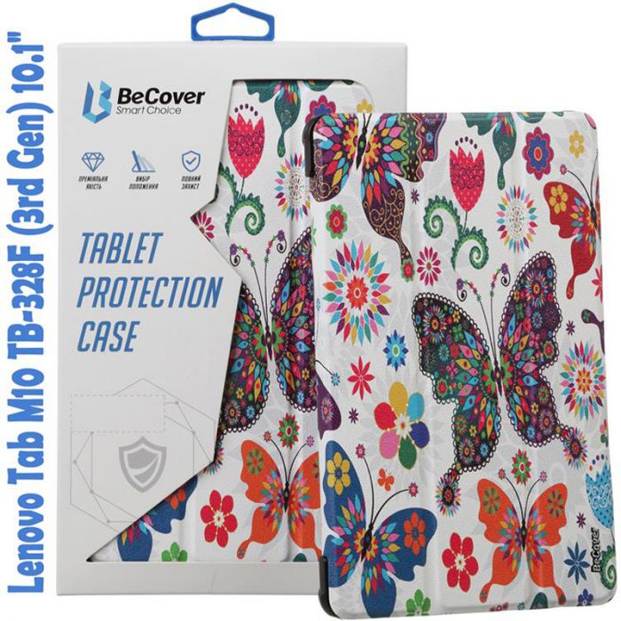 Чохол-книжка BeCover Smart для Lenovo Tab M10 TB-328F (3rd Gen) 10.1" Butterfly (708291)