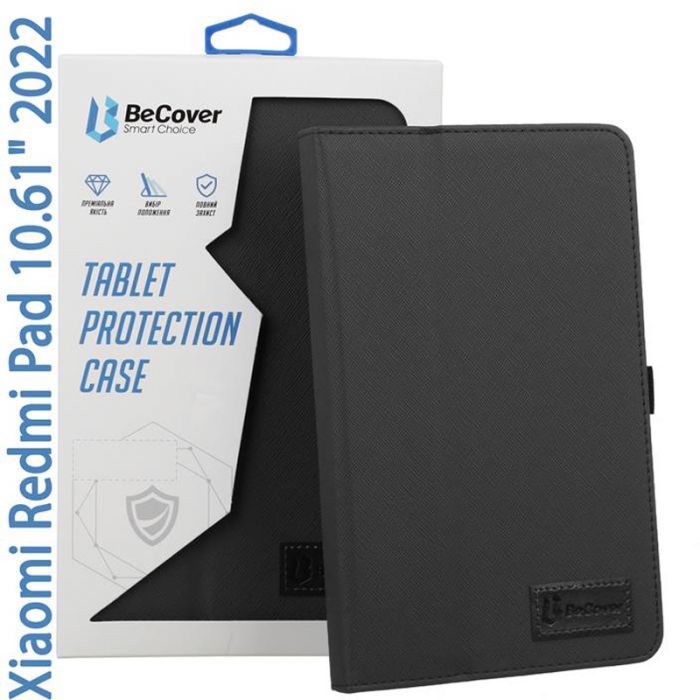 Чохол-книжка BeCover Slimbook для Xiaomi Redmi Pad 2022 10.61" Black (708341)