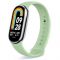 Силіконовий ремінець BeCover для Xiaomi Mi Smart Band 8 Light Green (709404)