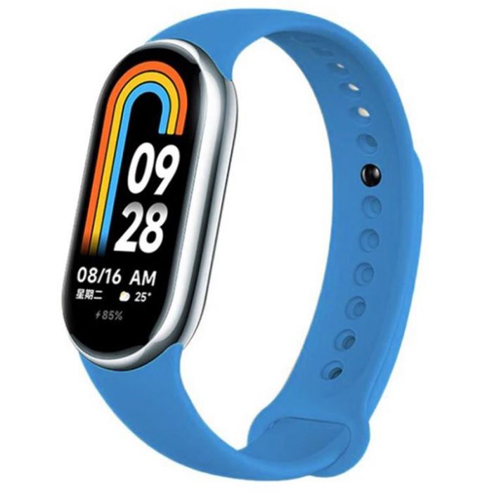 Силіконовий ремінець BeCover для Xiaomi Mi Smart Band 8 Royal Blue (709408)