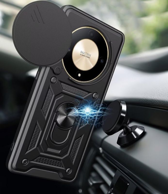 Чохол-накладка BeCover Military для Honor Magic6 Lite 5G Black (710997)