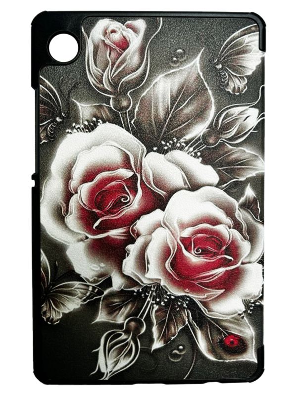 Чохол BeCover Smart Case для Samsung Galaxy Tab A9 SM-X115 8.7" Black Rose (711266)