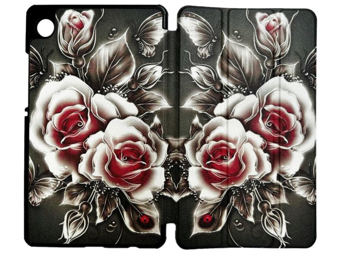Чохол BeCover Smart Case для Samsung Galaxy Tab A9 SM-X115 8.7" Black Rose (711266)
