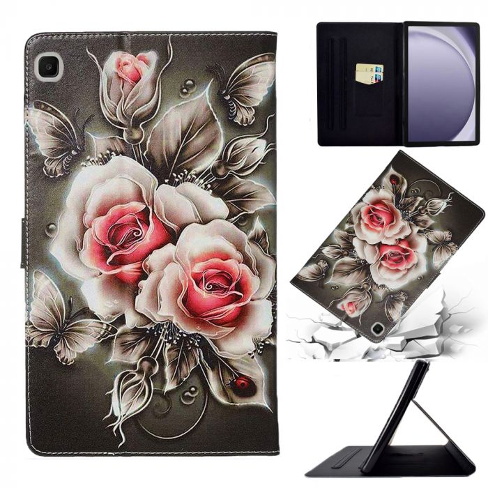 Чохол BeCover Smart Case для Samsung Galaxy Tab S6 Lite (2024) 10.4" P620/P625/P627 Black Rose (711286)