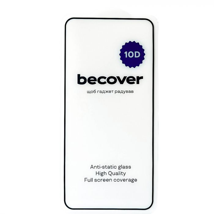 Захисне скло BeCover для Poco X6 10D Black (711341)