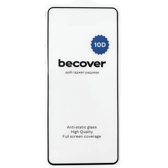 Захисне скло BeCover для Realme C67 4G 10D Black (711345)