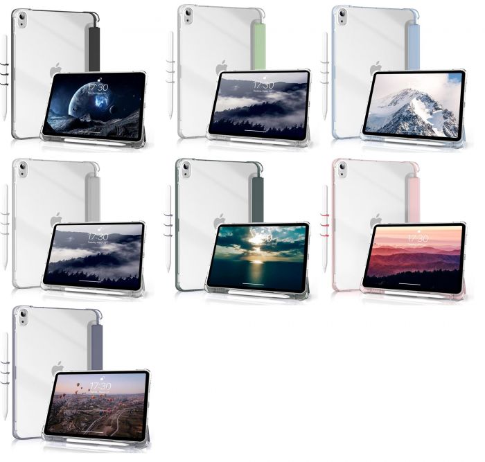 Чохол BeCover Soft Edge з кріпленням Apple Pencil для Apple iPad Air 11" M2 2024 Black (711425)