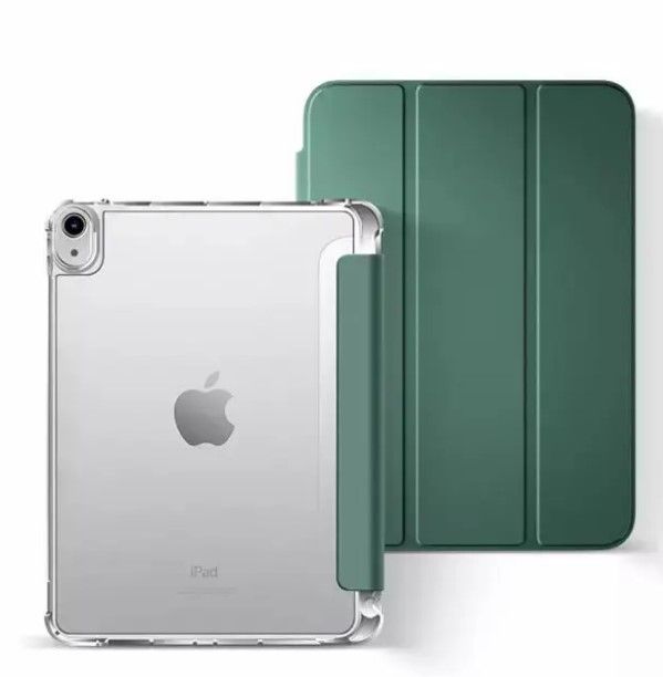 Чохол BeCover TPU Edge з кріпленням Apple Pencil для Apple iPad Air 11" M2 2024 Dark Green (711433)