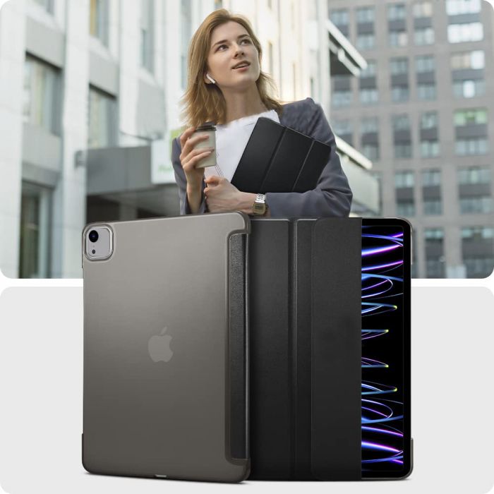 Чохол BeCover Tri Fold Hard для Apple iPad Air 13" M2 2024 Black (711471)