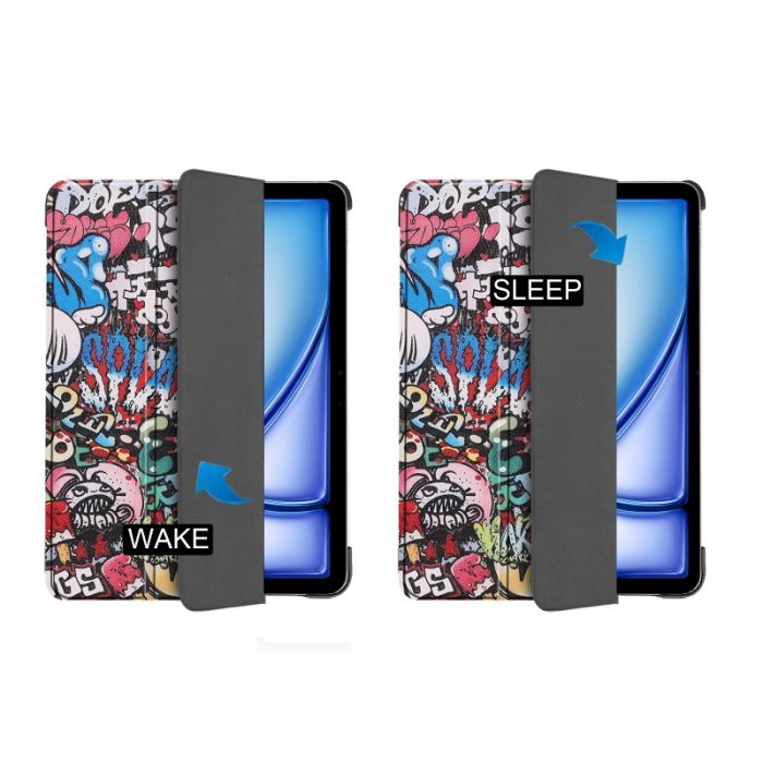 Чохол-книжка BeCover Smart Case для Apple iPad Air 11" M2/M3 (2024/2025) Graffiti (711605)