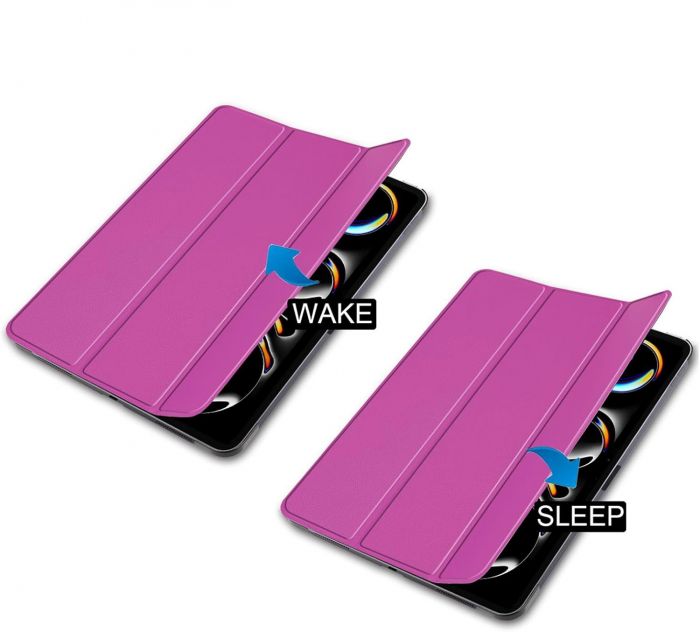 Чохол-книжка BeCover Smart Case для Apple iPad Pro 11" M4 2024 Purple (711627)