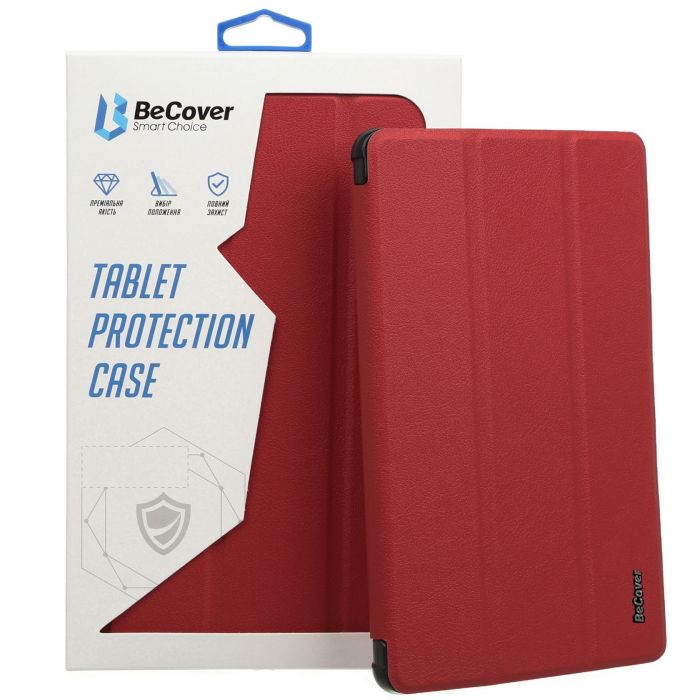 Чохол-книжка BeCover Smart Case для Apple iPad Pro 11" M4 2024 Red Wine (711628)