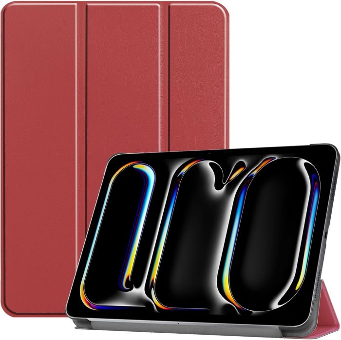 Чохол-книжка BeCover Smart Case для Apple iPad Pro 11" M4 2024 Red Wine (711628)