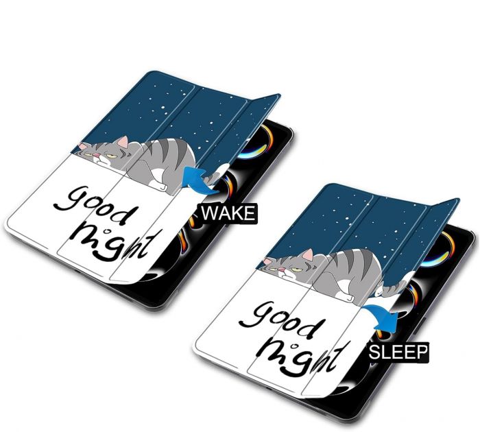 Чохол-книжка BeCover Smart Case для Apple iPad Pro 11" M4 2024 Good Night (711636)