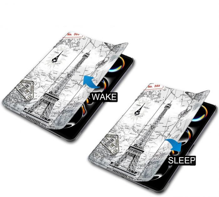 Чохол-книжка BeCover Smart Case для Apple iPad Pro 11" M4 2024 Paris (711640)