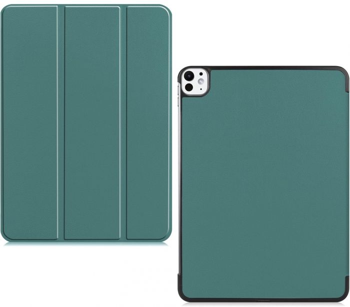 Чохол-книжка BeCover Smart Case для Apple iPad Pro 13" M4 2024 Dark Green (711645)