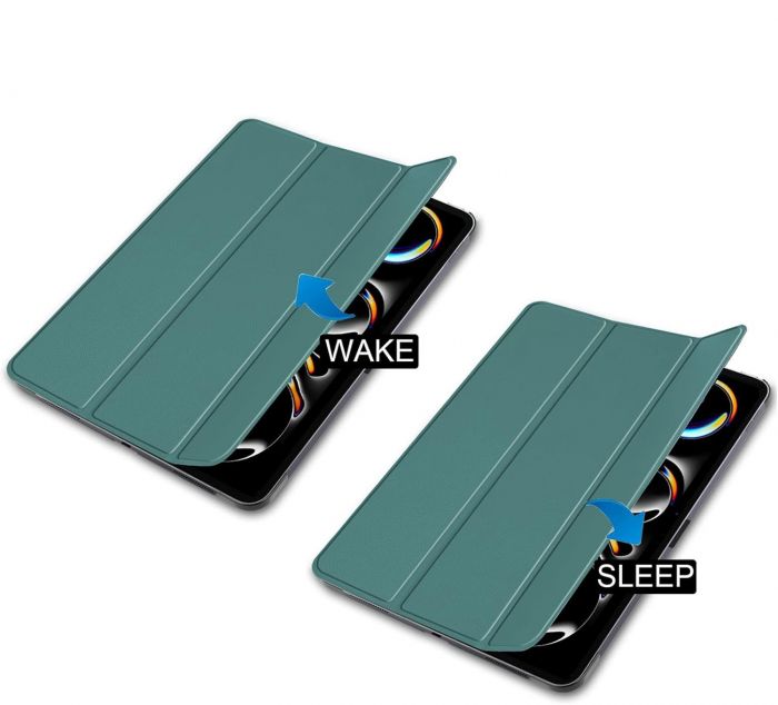 Чохол-книжка BeCover Smart Case для Apple iPad Pro 13" M4 2024 Dark Green (711645)