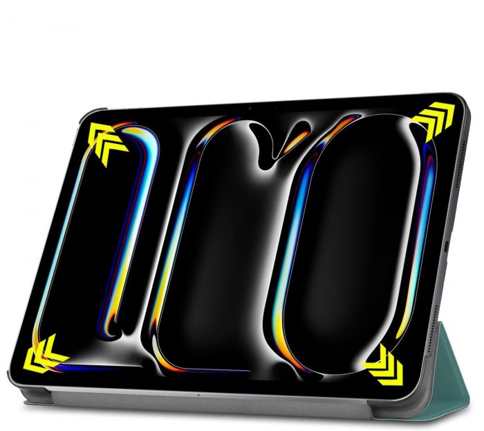 Чохол-книжка BeCover Smart Case для Apple iPad Pro 13" M4 2024 Dark Green (711645)