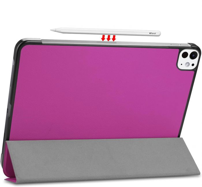 Чохол-книжка BeCover Smart Case для Apple iPad Pro 13" M4 2024 Purple (711646)
