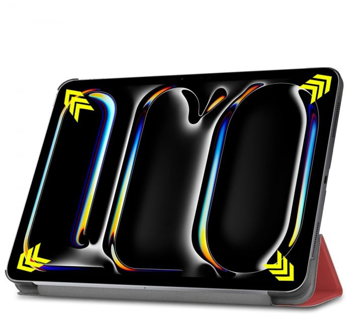 Чохол-книжка BeCover Smart Case для Apple iPad Pro 13" M4 2024 Red Wine (711647)