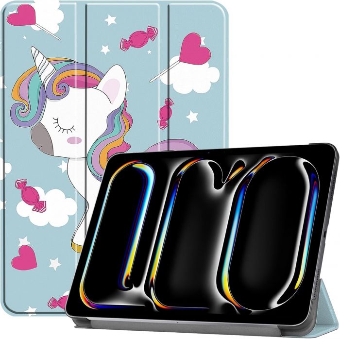 Чохол-книжка BeCover Smart Case для Apple iPad Pro 13" M4 2024 Unicorn (711652)