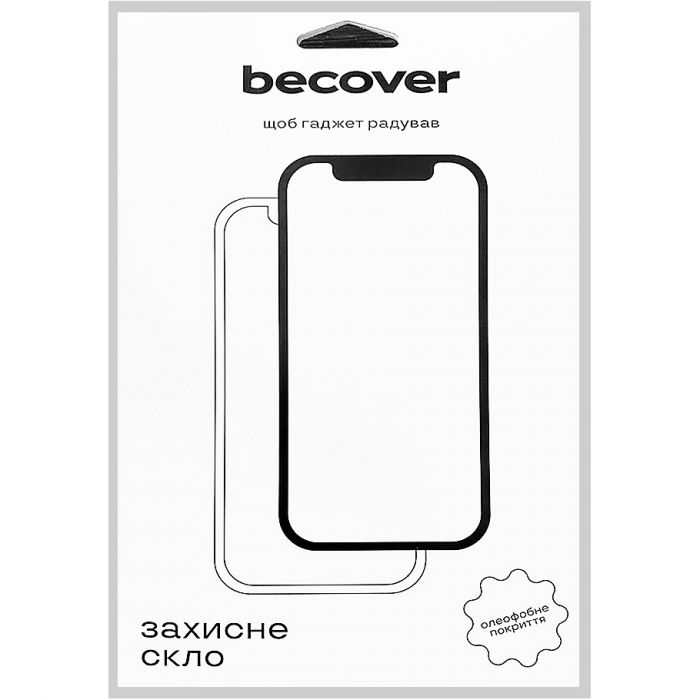 Захисне скло BeCover 10D для Apple iPad Air 13" M2/M3 (2024/2025) Black (711676)