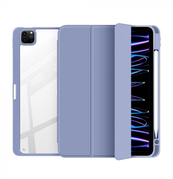 Чохол-книжка BeCover Soft Edge TPU з кріпленням Apple Pencil для Apple iPad Pro 12.9 2020/2021/2022 Purple (711710)