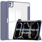 Чохол-книжка BeCover Soft Edge TPU з кріпленням Apple Pencil для Apple iPad Pro 11" M4 2024 Purple (711716)