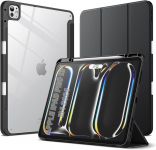 Чохол-книжка BeCover Soft Edge TPU з кріпленням Apple Pencil для Apple iPad Pro 13" M4 2024 Black (711717)