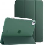 Чохол-книжка BeCover Tri Fold Hard для Apple iPad Pro 11" M4 2024 Dark Green (711727)