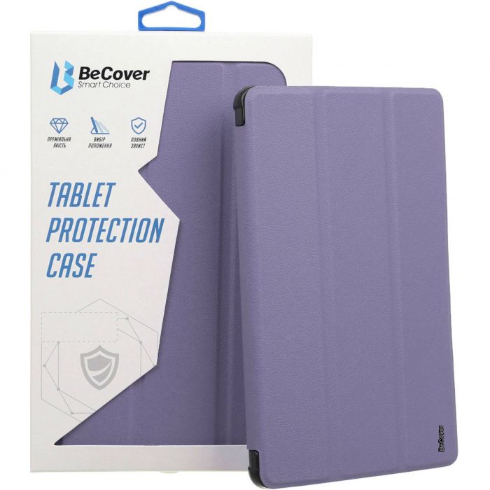 Чохол-книжка BeCover Tri Fold Soft TPU Silicone для Apple iPad Pro Pro 13" M4 2024 Purple (711754)