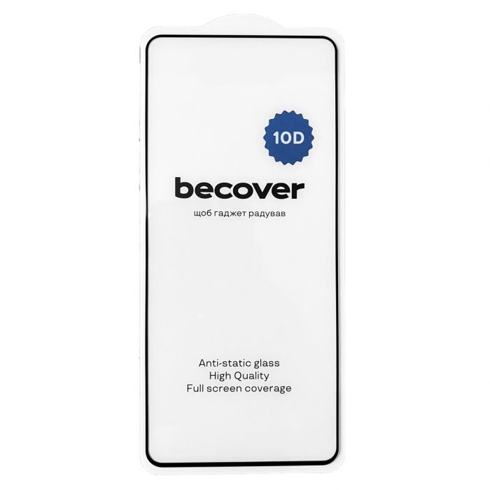 Захисне скло BeCover для Realme C65 10D Black (711833)