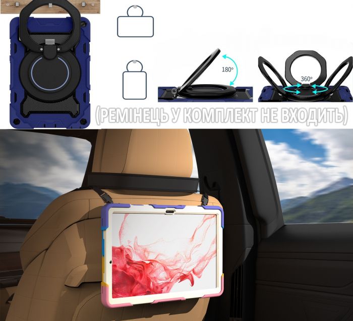 Чохол-накладка BeCover для Apple iPad 10.9" (2022/2024)/iPad (А16) 2025 11" Blue (711924)