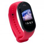 Силіконовий ремінець BeCover для Xiaomi Mi Smart Band 9 Rose Red (711968)