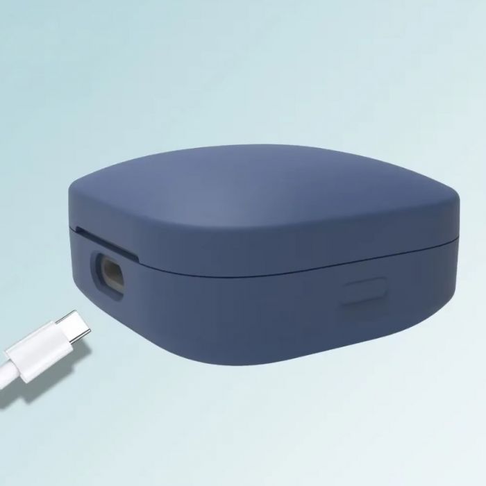 Чохол для навушників BeCover Silicon для Xiaomi Redmi Buds 6 Active Deep Blue (712013)