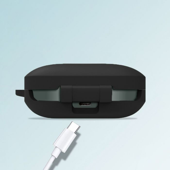 Чохол для навушників BeCover Silicon для OnePlus Buds Pro 2 Black (712016)