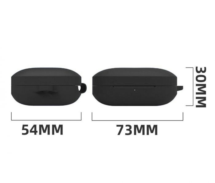 Чохол для навушників BeCover Silicon для OnePlus Buds Pro 2 Black (712016)