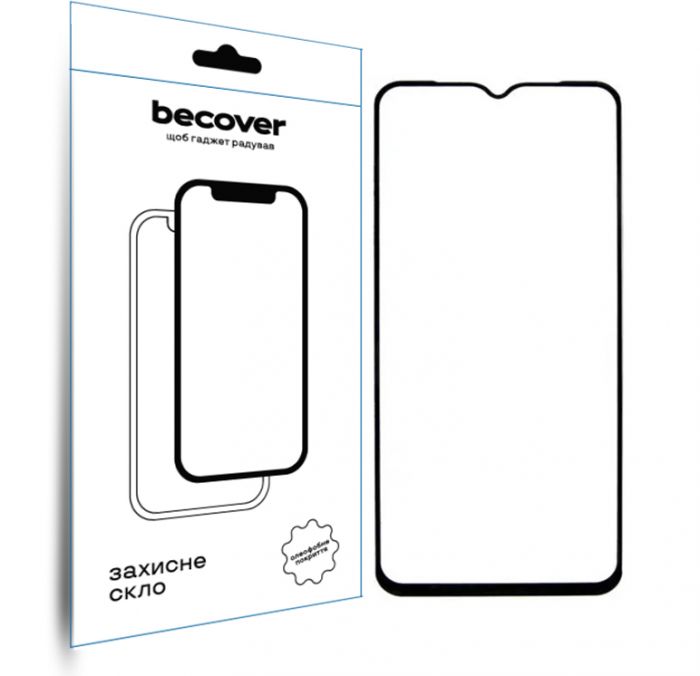 Захисне скло BeCover для Blackview A52 Pro Black (712128)