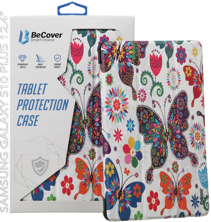Чохол-книжка BeCover Smart Case для Samsung Galaxy Tab S10 Plus SM-X820/SM-X826 Butterfly (712241)