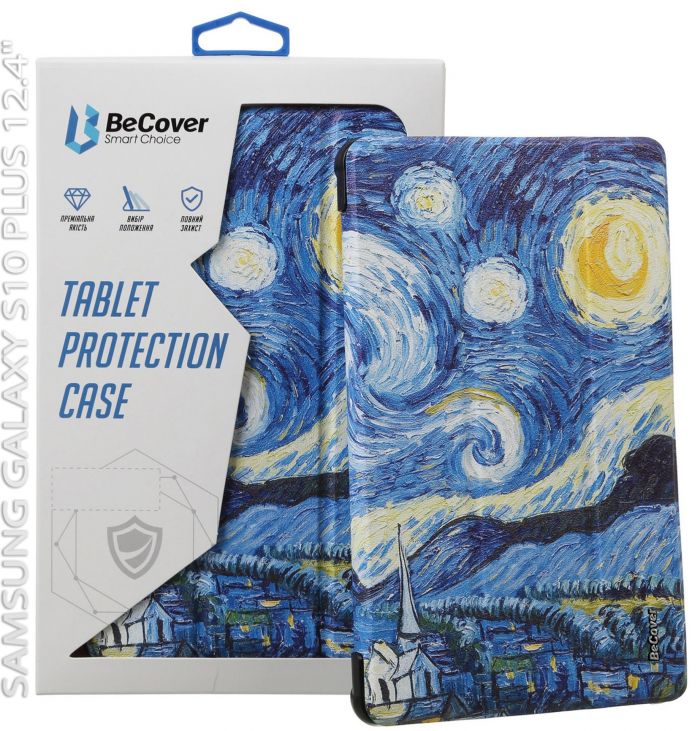 Чохол-книжка BeCover Smart Case для Samsung Galaxy Tab S10 Plus SM-X820/SM-X826 Night (712245)
