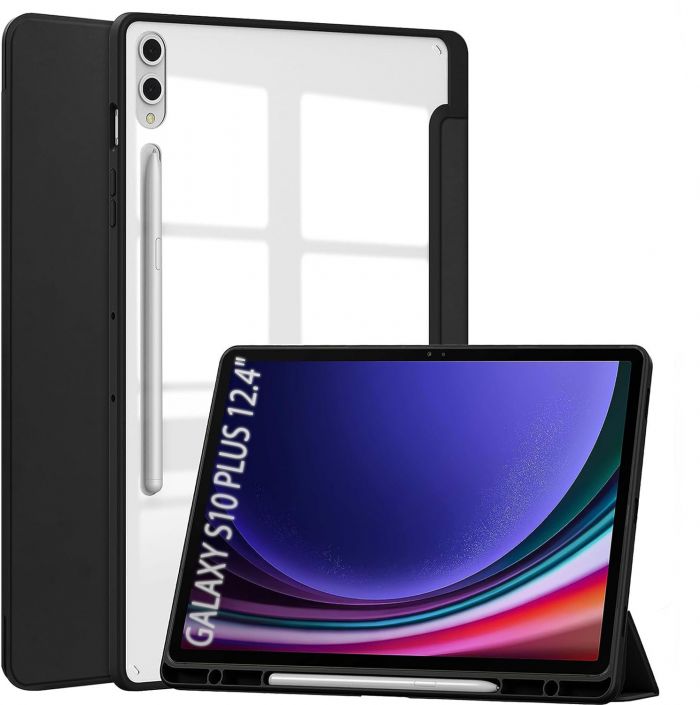 Чохол-книжка BeCover Soft Edge для Samsung Galaxy Tab S10 Plus SM-X820/SM-X826 Black (712252)