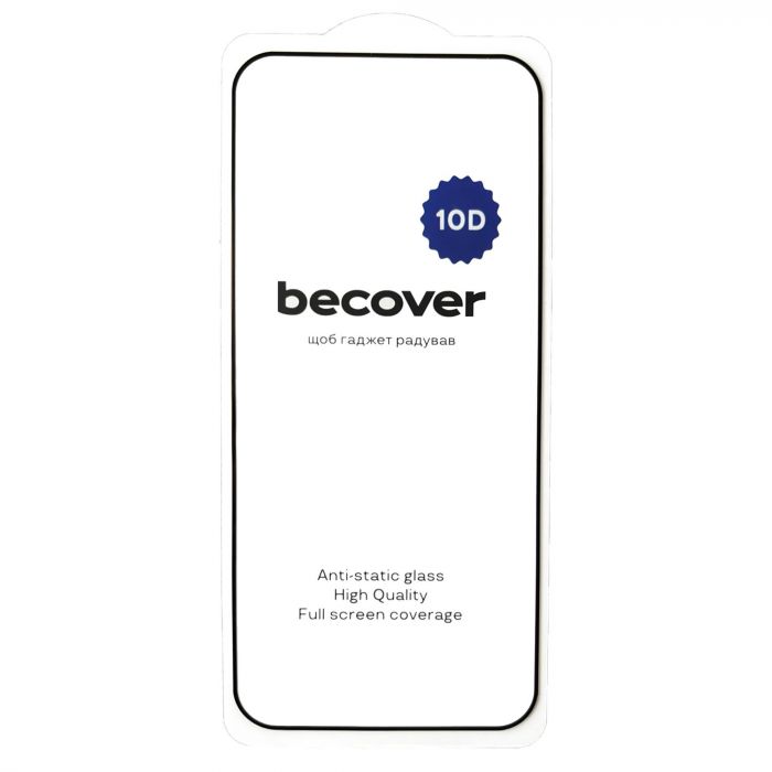 Захисне скло BeCover для Google Pixel 9 Pro XL 10D Black (712327)
