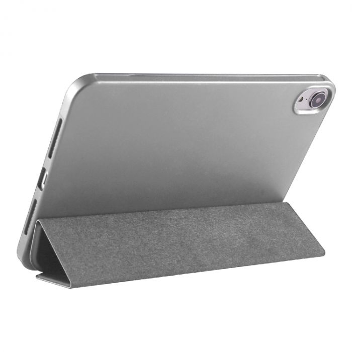 Чохол-книжка BeCover Tri Fold Soft TPU для Apple iPad Mini 7 2024 8.3" Gray (712446)