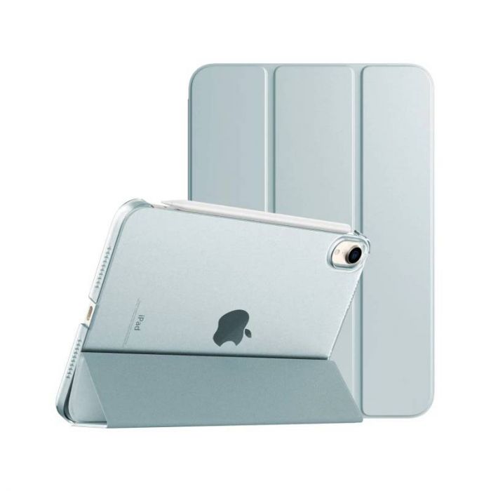 Чохол-книжка BeCover Tri Fold Hard для Apple iPad Mini 7 2024 8.3" Light Blue (712453)