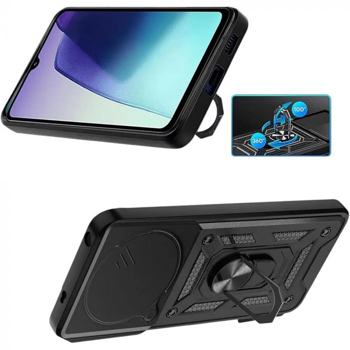 Чохол-накладка BeCover Military для Xiaomi Redmi A4 5G Black (712875)