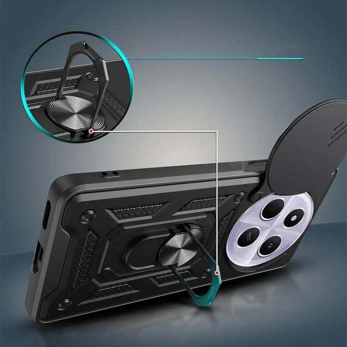 Чохол-накладка BeCover Military для Xiaomi Redmi A4 5G Black (712875)