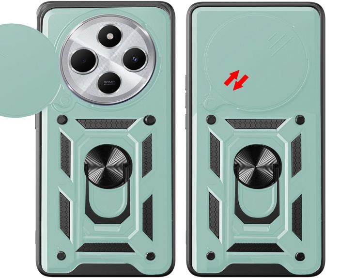 Чохол-накладка BeCover Military для Xiaomi Redmi A4 5G Dark Green (712876)