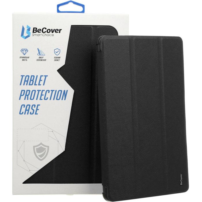 Чохол-книжка BeCover Ultra Slim Origami Transparent з кріпленням Apple для Apple iPad Mini 6 2021 Black (712930)