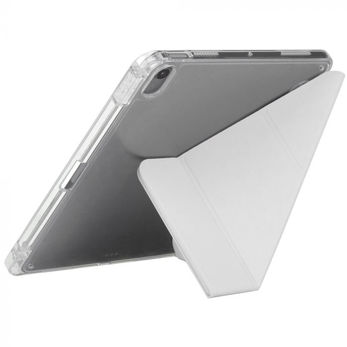 Чохол-книжка BeCover Ultra Slim Origami Transparent з кріпленням Apple для Apple iPad Mini 7 2024 Gray (712935)