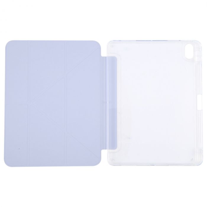 Чохол-книжка BeCover Ultra Slim Origami Transparent з кріпленням Apple для Apple iPad Mini 7 2024 Purple (712937)